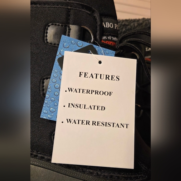 NWT Labo Pro Black Waterproof Boots - Picture 4 of 8